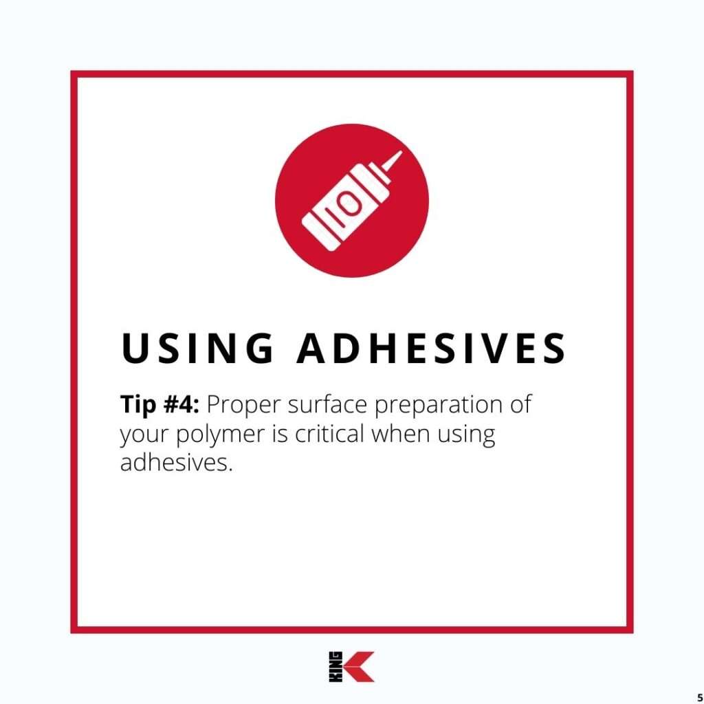 Using Adhesives 4