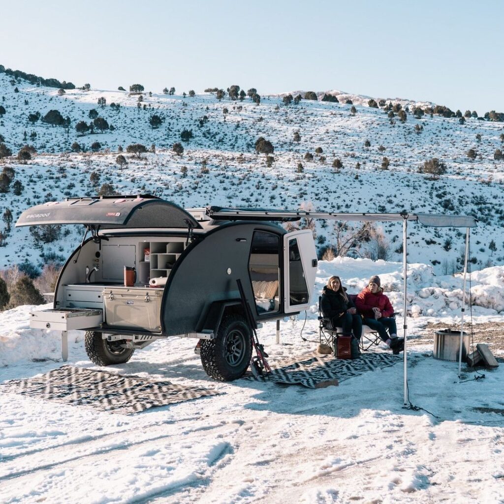 Escopod trailer kitchens made with King StarBoard®