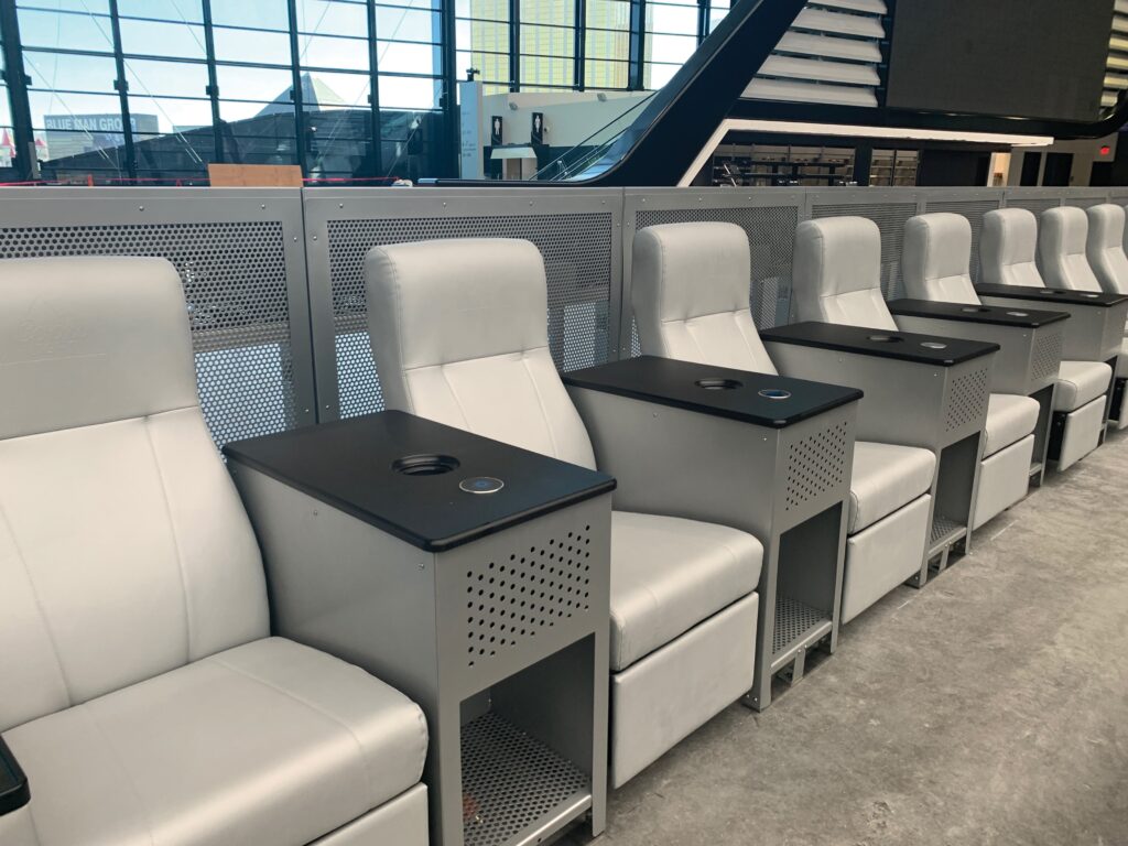 Raiders Silvers Seats