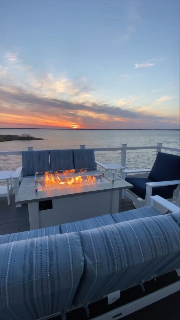 The Wickery, Outdoor Furniture and Fire Table made with King StarBoard® ST