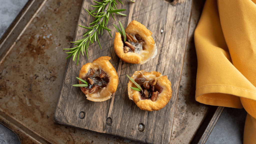 Cranberry and Brie Bites