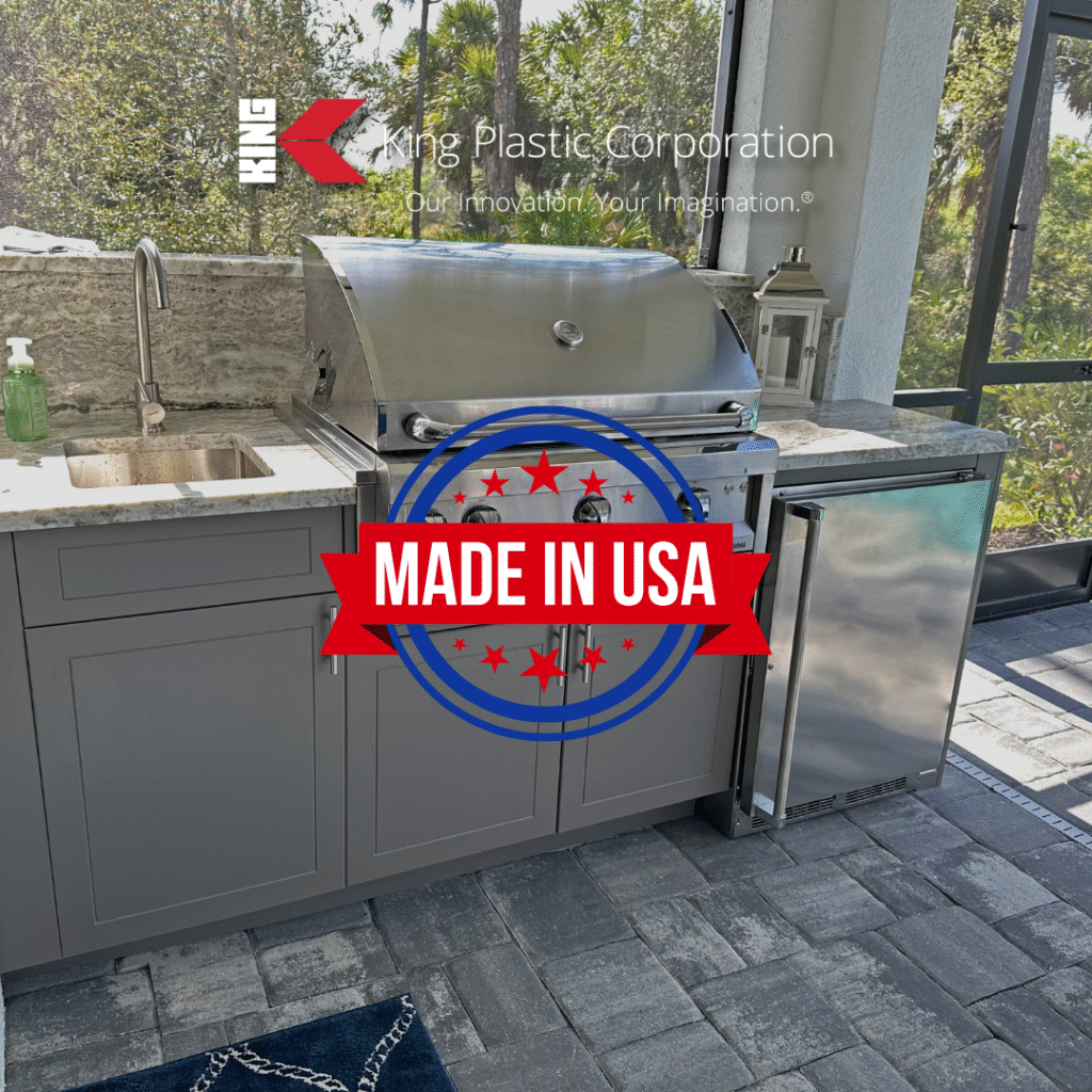 Why Contractors and Fabricators Trust American-Made King Plastic Materials for Outdoor Kitchens