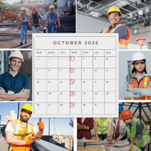 Walk in Wednesday Calendar for October